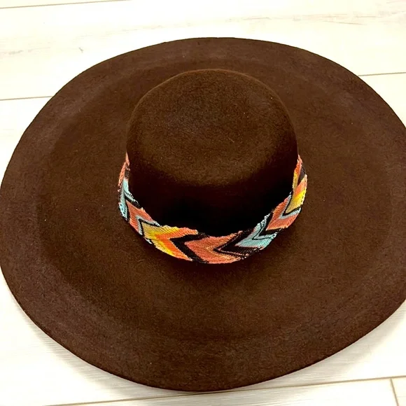 Missoni | Accessories | Brown Wide Brim Missoni Hat | Poshmark display picture 1